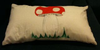 A mushroom cushion